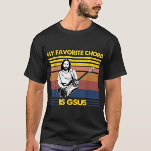 Camiseta Mi Palo Favorito Es Gsus Jesus Divirtiendo Guitarr