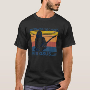 Camiseta Mi Palo Favorito Es Gsus Jesus Tocando Guitar Vin