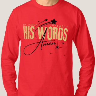Camiseta Mi Pan Diario Su Palabra Espíritu Santo Dios