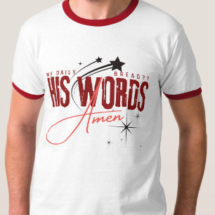 Camiseta Mi Pan Diario Su Palabra Religioso Jesús Cristo Ro