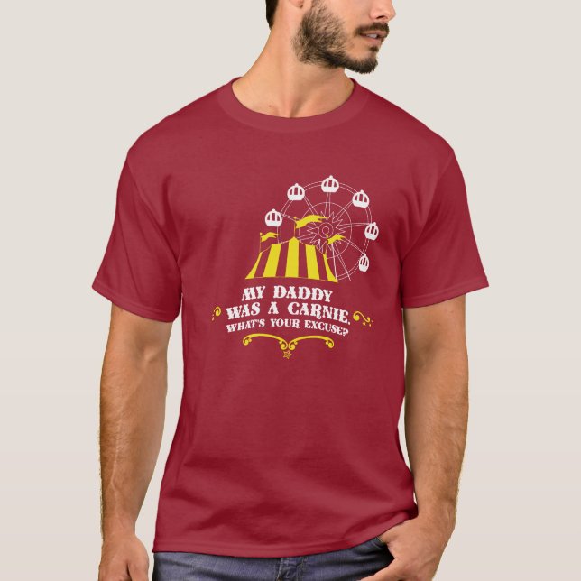 Camiseta Mi papá era un Carnie (Anverso)