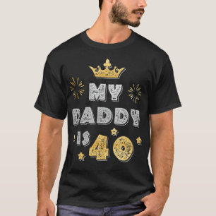Camiseta Mi papá es 40 regalos graciosos para papá por 40.