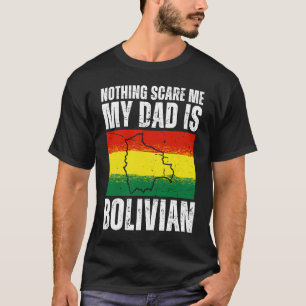Camiseta Mi papá es boliviano Bolivia Patrimonio de la Band