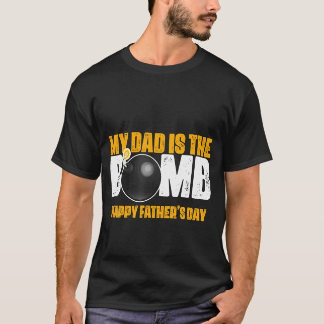 Camiseta Mi Papá Es La Bomba (Anverso)