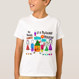 Camiseta Mi papá es los médicos auxiliares