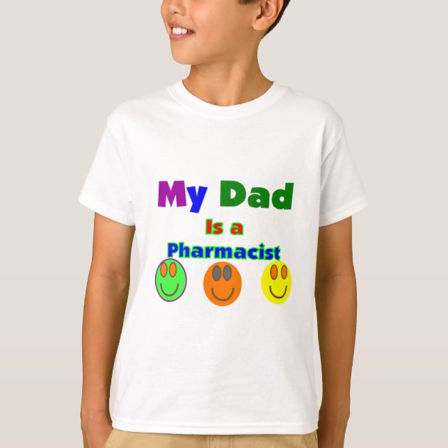 Camiseta "Mi papá es los regalos/camisetas de los niños (Anverso)