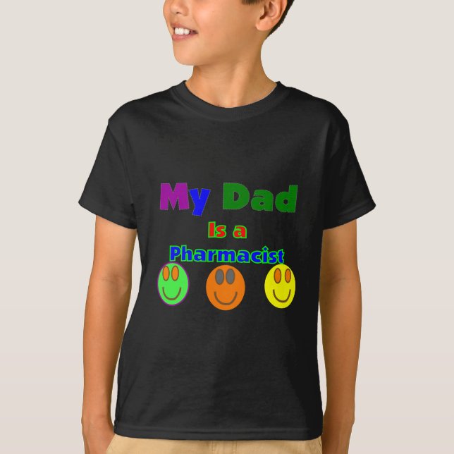 Camiseta "Mi papá es los regalos/camisetas de los niños (Anverso)
