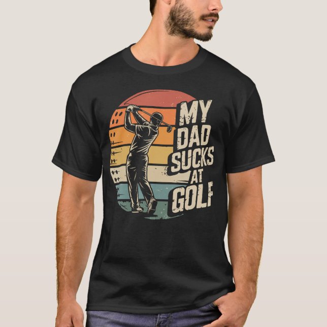 Camiseta Mi papá es malo en (Anverso)