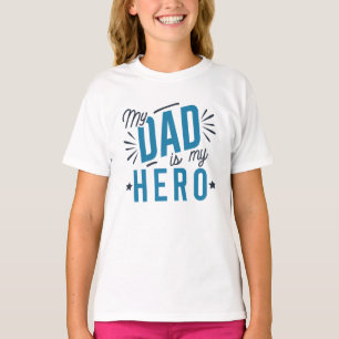 Camiseta Mi papá es mi héroe