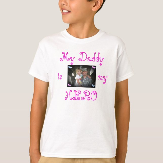 CAMISETA MI PAPÁ ES MI HÉROE 3 (Anverso)