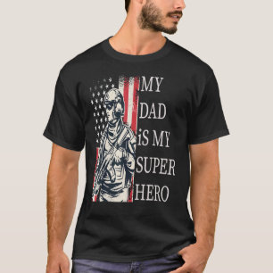 Camiseta Mi papá es mi superhéroe