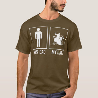 Camiseta Mi papá es un baterista
