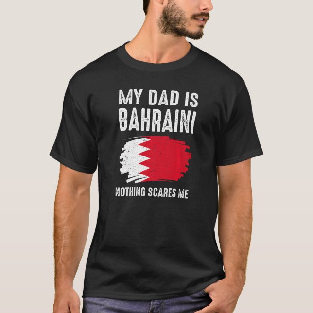 Camiseta Mi papá es un techo bahreiní declarado Patrimonio  (Anverso)