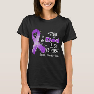Camiseta Mi papá es una cinta de la púrpura del