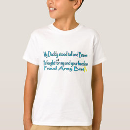 Camiseta Mi papá estaba alto y valiente