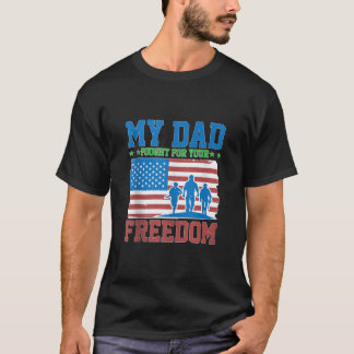 Camiseta Mi Papá Luchó Por Tu Libertad Orgullosa Tanque De