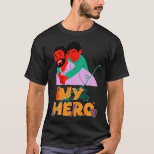 Camiseta Mi Papá Mi Heroe