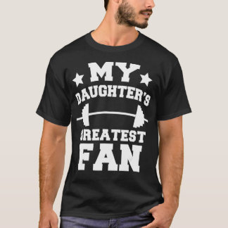 Camiseta Mi papá, mi hija, el mejor fan