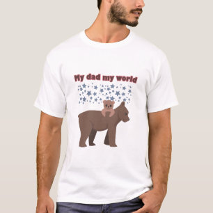Camiseta Mi papá mi mundo