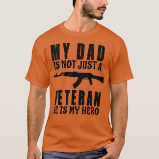 CAMISETA MI PAPÁ NO ES SÓLO UN VETERANO ÉL ES MI HÉROE1