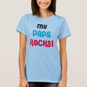 Camiseta Mi papá Rocks