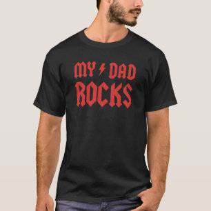 Camiseta ¡Mi papá Rocks!