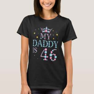 Camiseta Mi Papá Tiene 46 Años Y 46 Años Para Mí.
