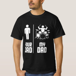 Camiseta Mi papá tu papá Drummer