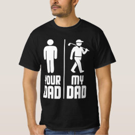 Camiseta Mi papá tu papá golf