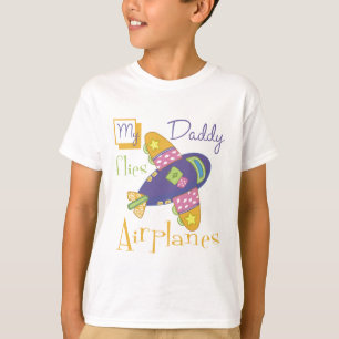 Camiseta Mi papá vuela los aeroplanos