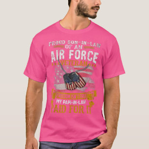 Camiseta Mi PapiInLaw pagado por la libertad de veterano en