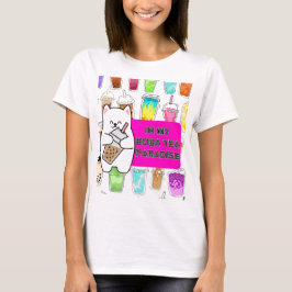 CAMISETA MI PARAÍSO DE BOBA TEA