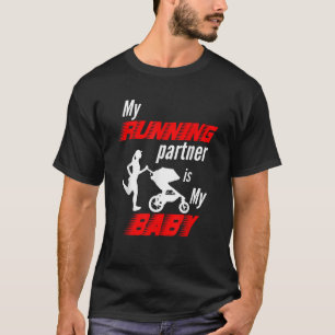 Camiseta Mi pareja de corredores es mi bebé gracioso Gif