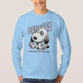 Camiseta Mi pareja encantadora | Larga manga de los hombres