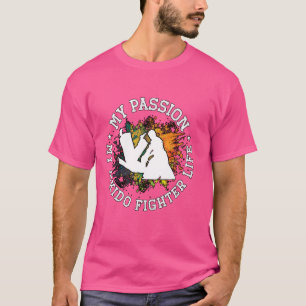 Camiseta Mi pasión por el Aikido de las artes marciales jap