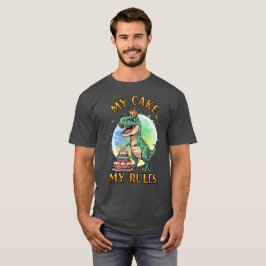 Camiseta Mi Pastel, Mis Reglas, Dino Jefe