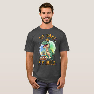 Camiseta Mi Pastel, Mis Reglas, Dino Jefe