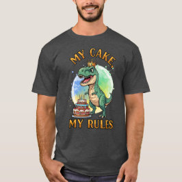 Camiseta Mi Pastel, Mis Reglas, Dino Jefe