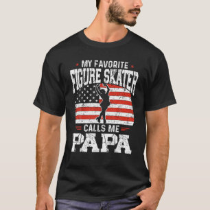 Camiseta Mi patinador gráfico favorito me llama patineta di