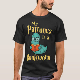 Camiseta Mi Patrono Es Un Gusano De Libros - Gracioso Regal