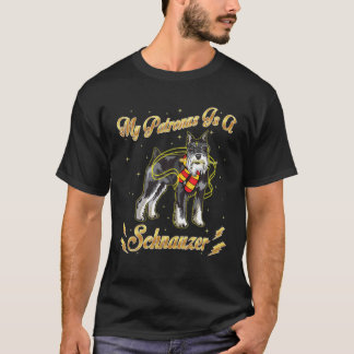Camiseta Mi Patrono Es Un Schnauzer Harry Dog Potter Dad Mo