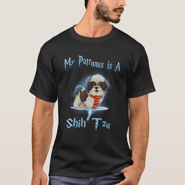 Camiseta Mi Patrono Es Un Tzu Shih (Anverso)