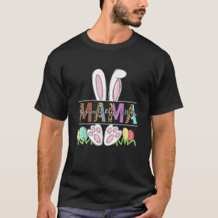 Camiseta Mi Peep Favorita Me Llama Mama Leopard Easter Day