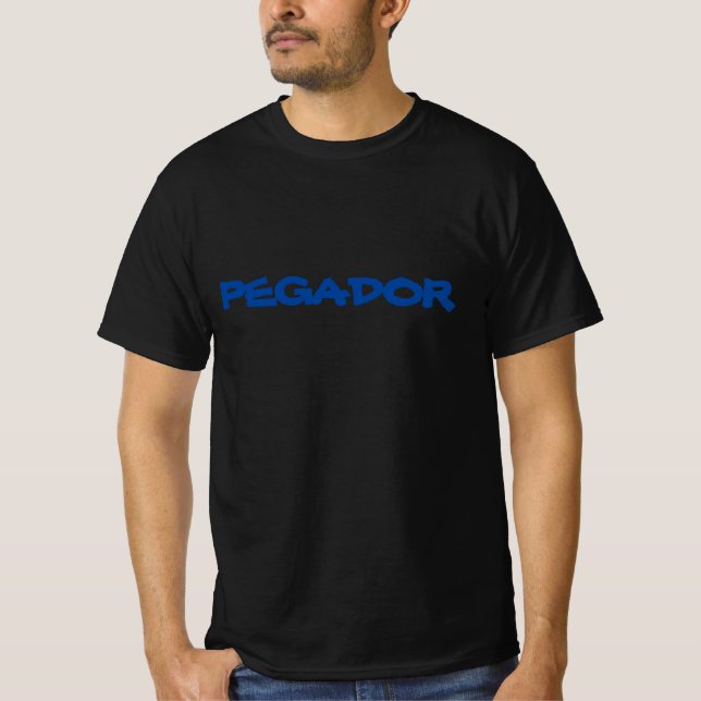 Camiseta mi pegador  (Anverso)