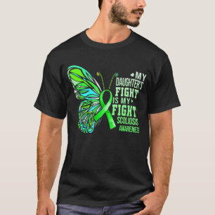 Camiseta Mi Pelea De Hijas Es Mi Pelea De Cinta Verde