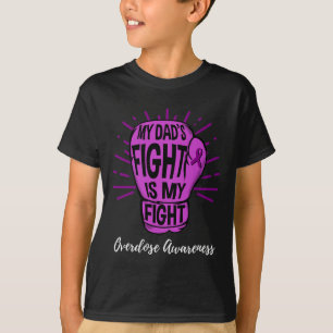 Camiseta Mi Pelea De Papás Es Mi Conciencia De La Sobredosi