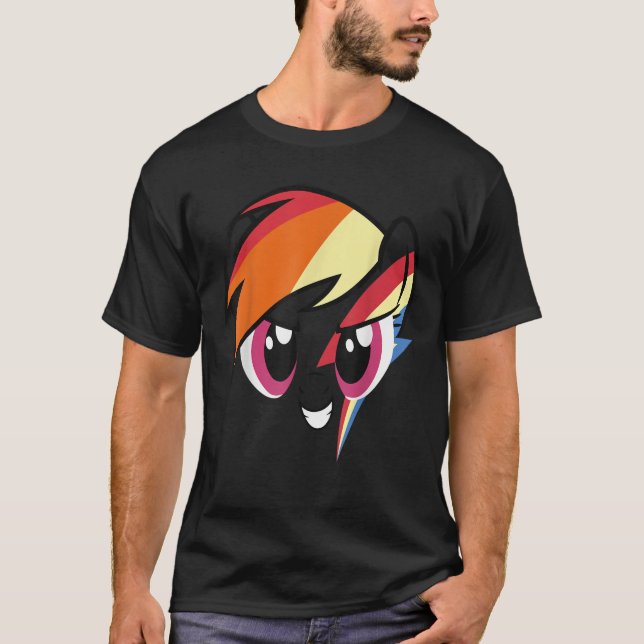 Camiseta Mi Pequeña Amistad Pony Es El Arcoiris Mágico Bi (Anverso)