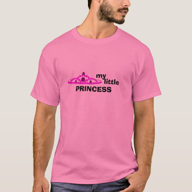 Camiseta mi pequeña princesa (Anverso)