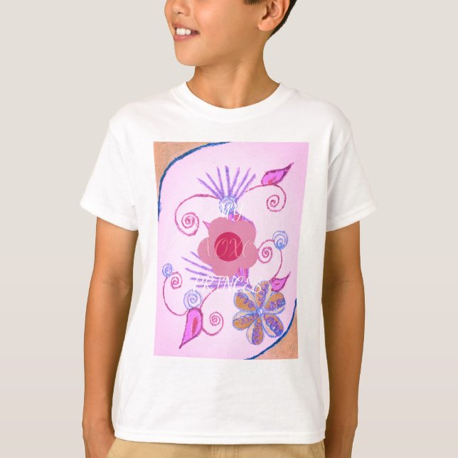 Camiseta Mi pequeña Princesa: Inspiradora la vendora rosa d (Anverso)