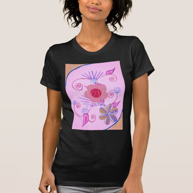 Camiseta Mi pequeña Princesa: Inspiradora la vendora rosa d (Anverso)